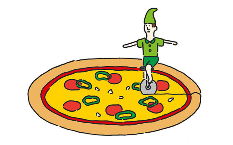 もしもピザを切る小人がいたら？......ヨシダリュウタの癒し系作品、その誕生の裏側