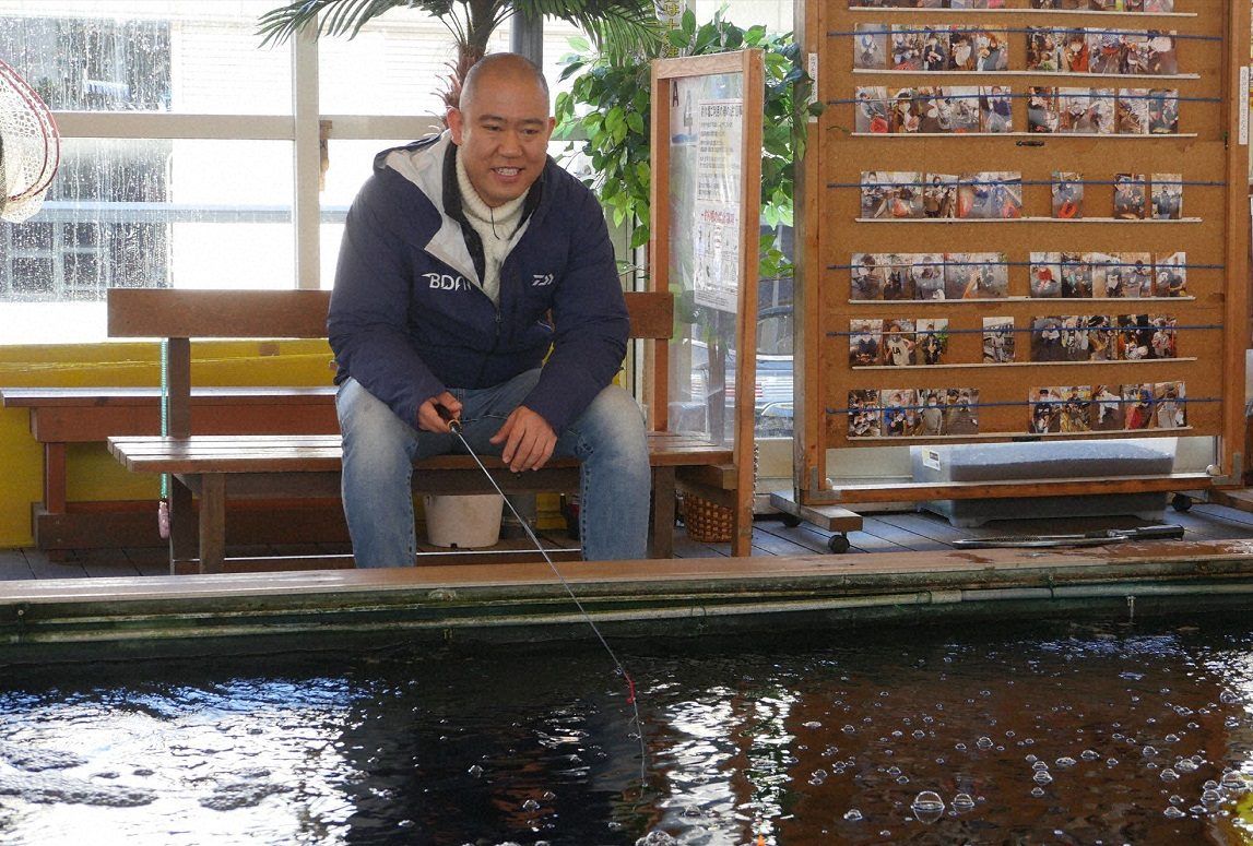 コロチキ・ナダル「一生やっていたいロケ」 東京の釣り堀を巡り大興奮！