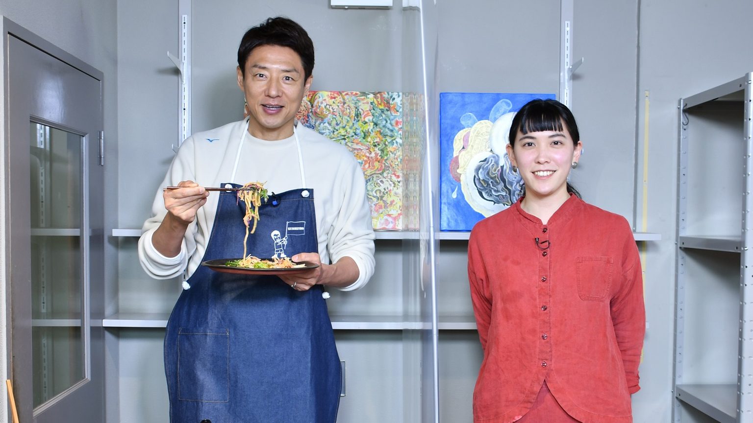 魅惑の「ナッツバター和え麺」に松岡修造が真顔で感動「これ、僕が作ったんだよね？」