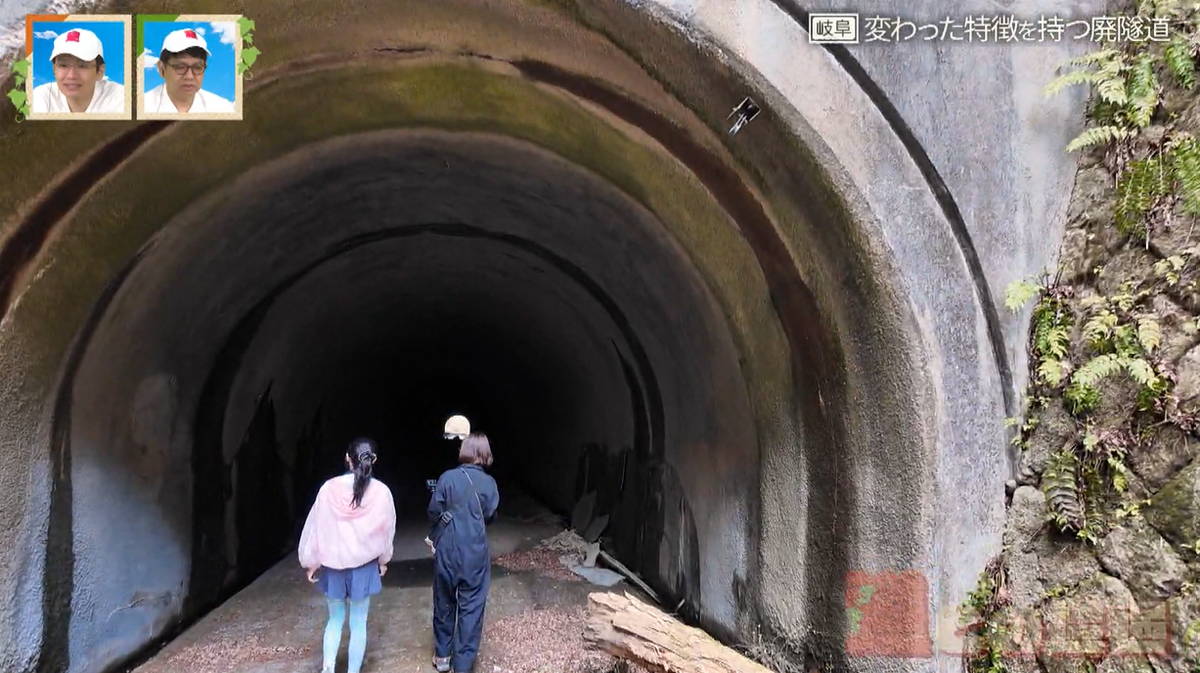 岐阜県の廃道区間に眠る100年前の隧道　坑口アーチの溝が特徴の「木之實隧道」＆石積み造りの「久保原隧道」